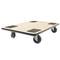 Platforma załadunkowo-transportowa z kołami 600 x 400 mm 4-PAK