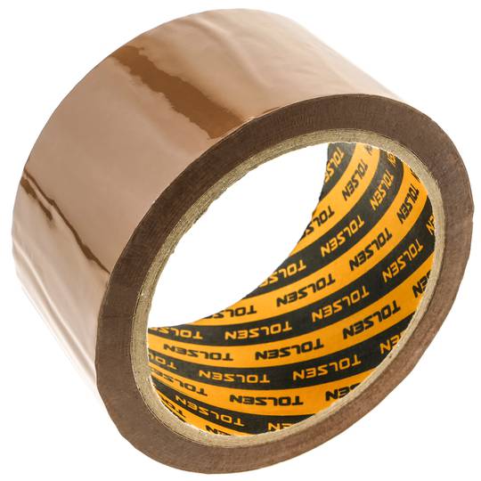 Brown packaging adhesive tape for parcels and boxes 48m x 100m 60 roll pack