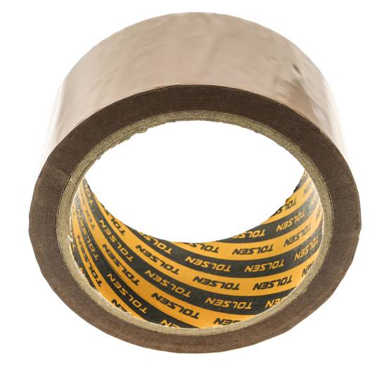 Brown packaging adhesive tape for parcels and boxes 48m x 100m 60 roll pack