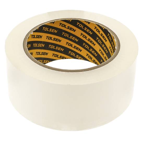 Transparant plakband voor verpakking en afdichting 48m x 100m 55-pack met dispenserafdichting