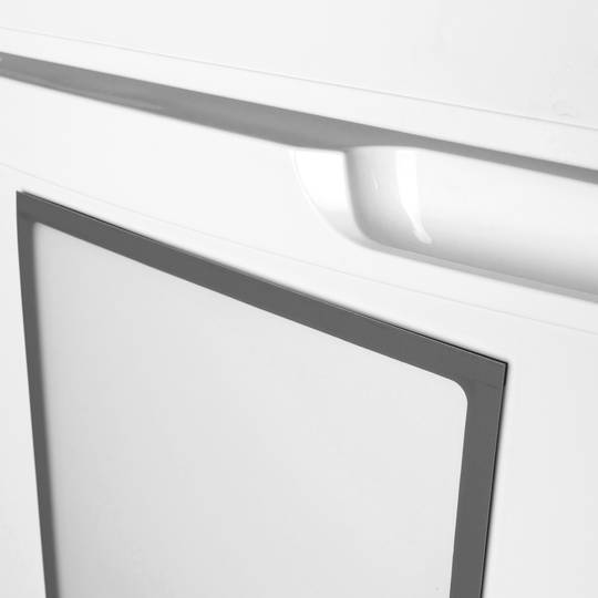 Cornice magnetico porta avvisi per mostra dei documenti A4 con telaio flessibile grigio 10-pack