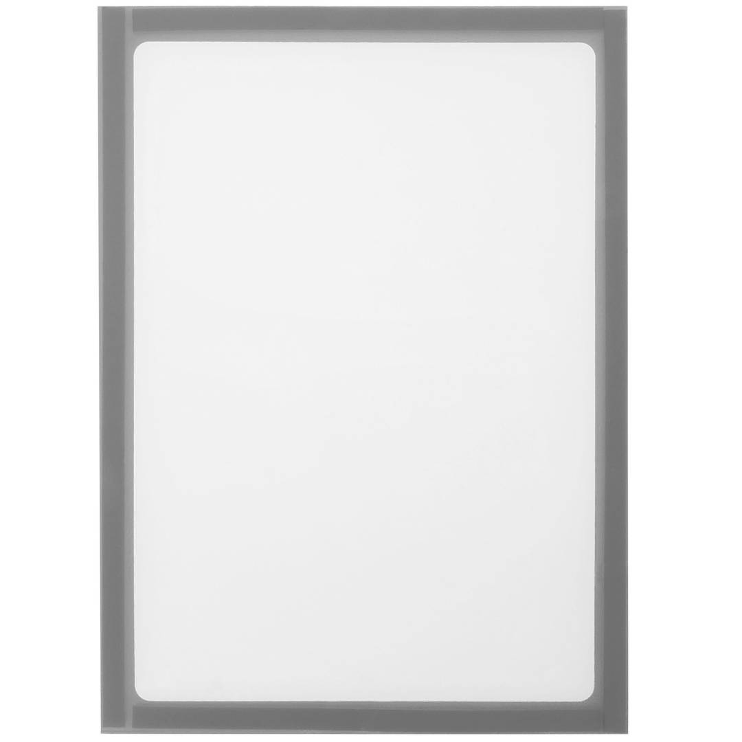 Cornice magnetico porta avvisi per mostra dei documenti A4 con telaio flessibile grigio 10-pack