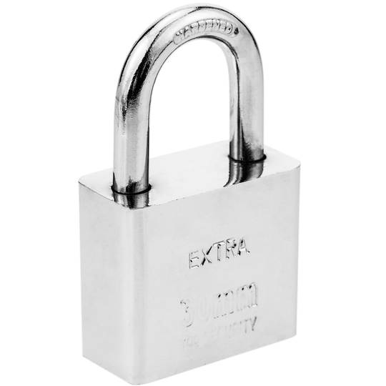 Cadeado de segurança aço 30mm 2-pack