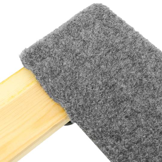 Gepolsterte Transport- und Ladeplattform mit Rädern 77 x 48 cm 2 Einheiten