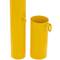 Pack de 2 unidades de postes de amarração em aço com base enterrada amovível 76x600mm