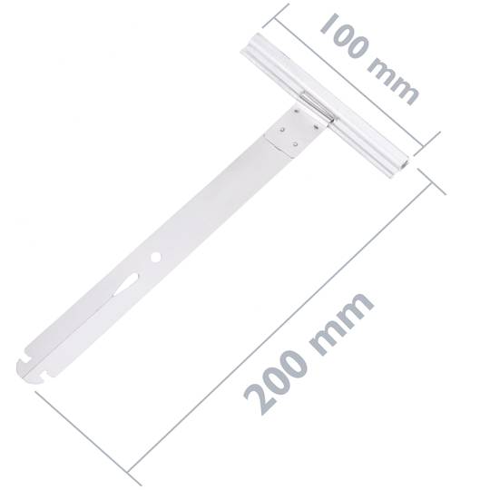 Sangle en acier 190 mm pour stores pack 4 unités