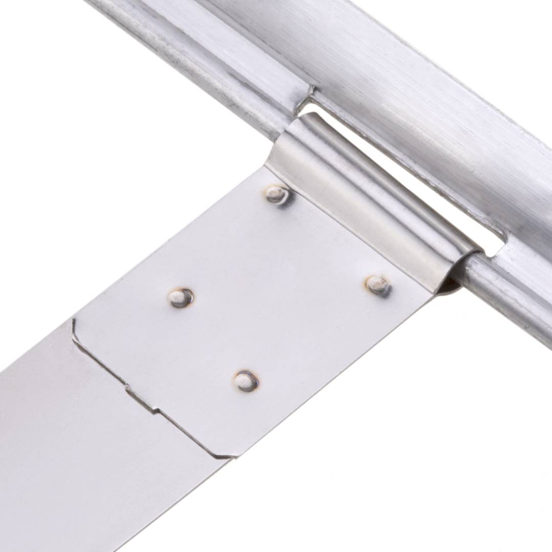 Sangle en acier 190 mm pour stores pack 4 unités