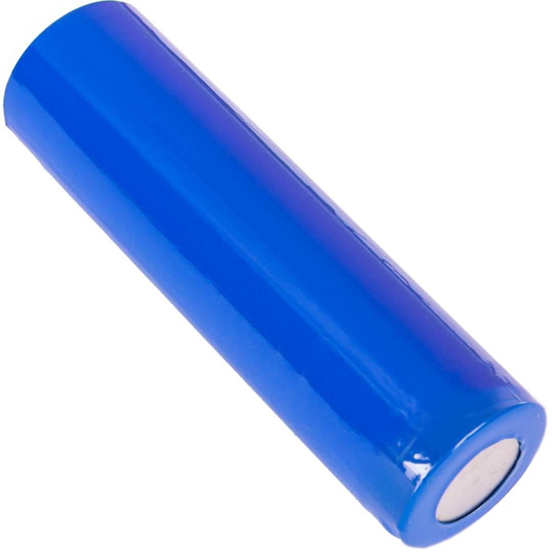 2 oplaadbare batterijen 18650 3,7V 2200mAh