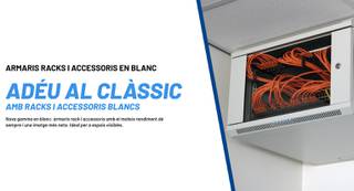 Armaris racks i accessoris en blanc