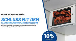 Weiße Racks und Zubehör