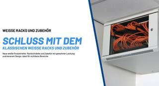 Weiße Racks und Zubehör