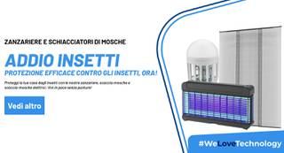 Zanzariere e scaccia-mosche